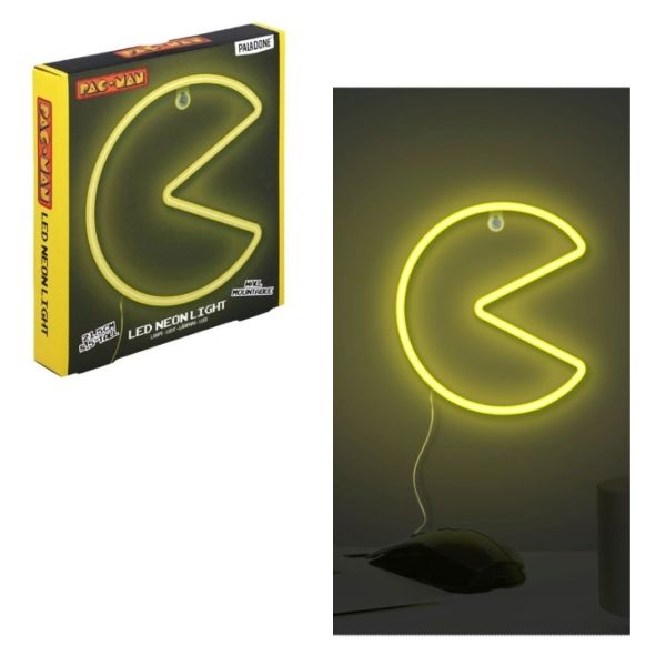 PALADONE – PAC-MAN Lampada al Neon da Muro cm (In box cm)…x6…x12